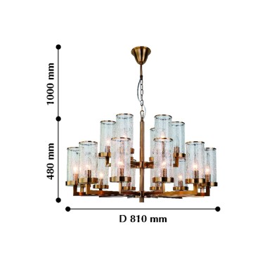 Подвесная люстра  Favourite Assembly 2060-18P