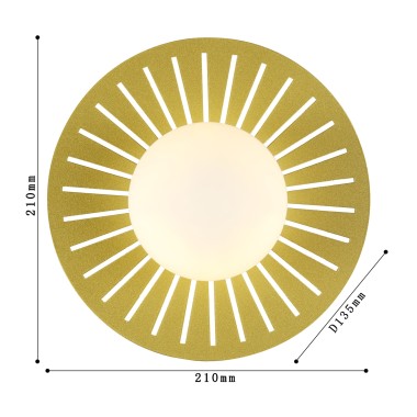 Настенный светильник  Favourite Sonnenblume 2356-1W