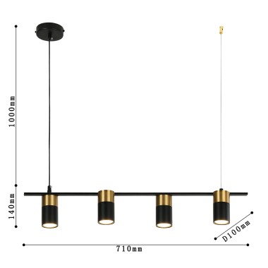 Подвесной светильник  Favourite Topper 2825-4P