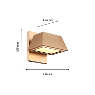 Настенный светильник уличный  Favourite Trapezium 4301-1W