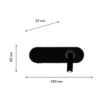 Настенный светильник  F-Promo Tris 4170-5W