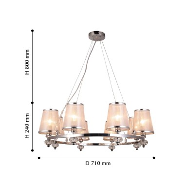 Подвесная люстра  F-Promo Argus 2542-8P