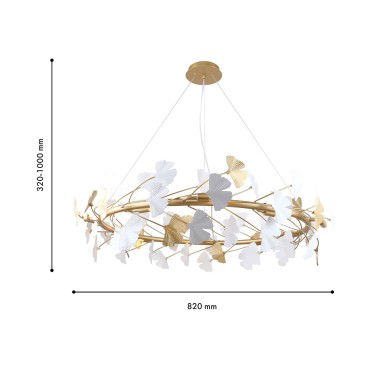Подвесная люстра  Favourite Ginkoa 4080-10P